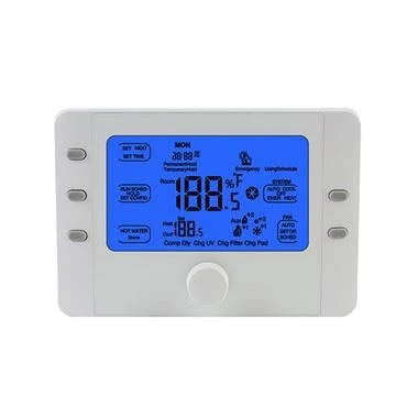 24v chofaj ak refwadisman Thermostat pou ponp chalè
